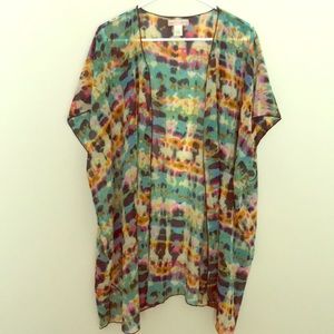 Band of Gypsies tie-dye kimono